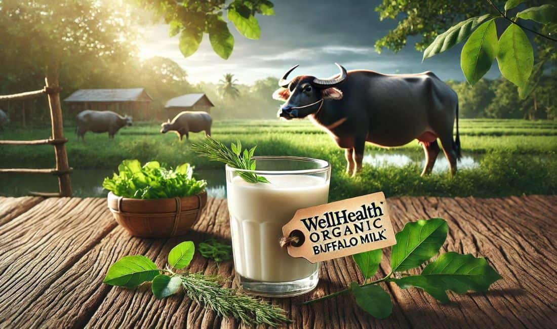 Wellhealthorganic Buffalo Milk Tag
