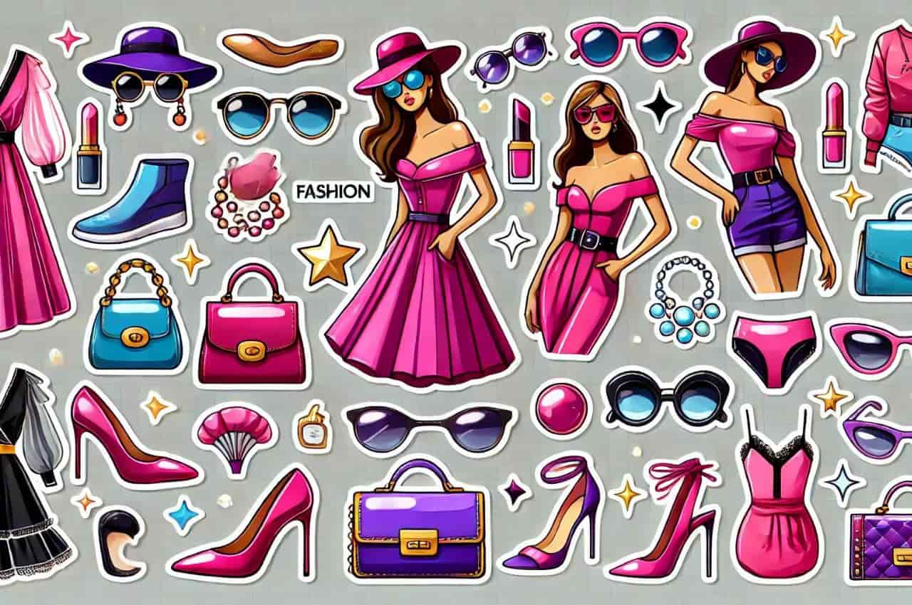 Icon Fashionista Stickers