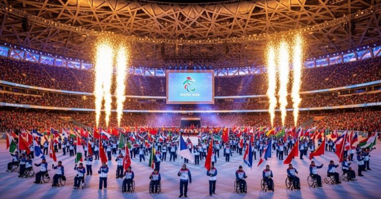 a 2022. évi téli paralimpia megnyitó ceremóniája