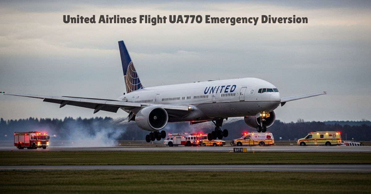 United Airlines Flight UA770 Emergency Diversion